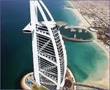 Burdž Al-Arab z blízka  